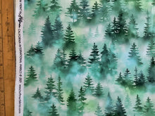 Load image into Gallery viewer, Mystic Mountains Emerald from Hoffman Fabrics
