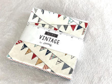 Load image into Gallery viewer, Vintage by Sweetwater from Moda charm pack 5&quot; Stacker 42 five by five inch squares
