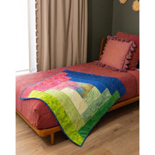 Load image into Gallery viewer, Cozy Cabin Lap Quilt-As-You-Go Kit
