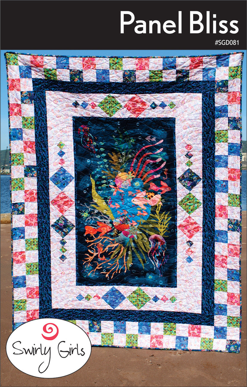 Panel Bliss Pattern from Swirly Girls Designs