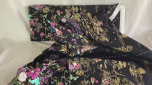 Load and play video in Gallery viewer, ***oops Shizuka collection Asian floral butterfly panel from Timeless Treasures Fabrics
