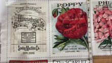 Load and play video in Gallery viewer, Sewing Seeds III Seed Catalog Patch Panel J Wecker Frisch Riley Blake Designs
