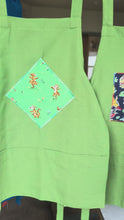 Load and play video in Gallery viewer, Kids apron on cotton with your choice of fabric

