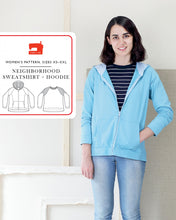 Load image into Gallery viewer, Neighborhood Sweatshirt and Hoodie pattern
