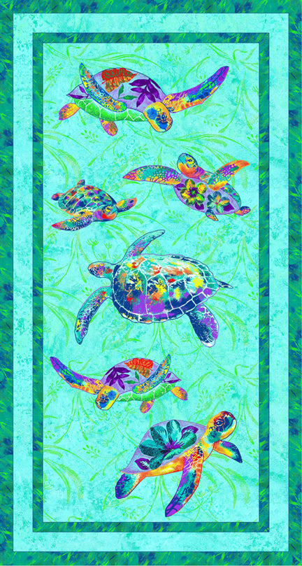 Calypso turtles panel