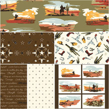 Load image into Gallery viewer, Go West with John Wayne Moss colorway by the yard from Riley Blake
