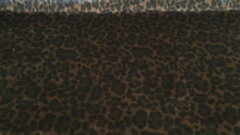 Load and play video in Gallery viewer, Leopard Black Walnut Faux Fur 1/2 yard
