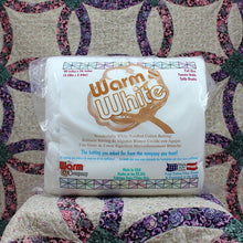Load image into Gallery viewer, Warm &amp; White Cotton Batting Full Size
