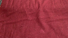 Load and play video in Gallery viewer, Crimson from Shetland Flannel Speckle from Robert Kaufman
