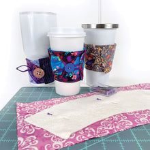 Load image into Gallery viewer, Drink Cozy Pre-Cut Batting makes 8 cozies
