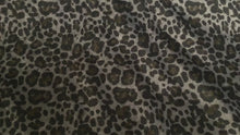 Load and play video in Gallery viewer, Leopard Navy Slate Faux Fur 1/2 yard

