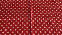 Load and play video in Gallery viewer, Coffee Chalk Steam Polka Dots Red by J. Wecker Frisch from Riley Blake fabrics
