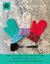 Load image into Gallery viewer, Hot Stuff oven mitt silicone overlay refill, or pattern including refill

