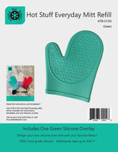 Load image into Gallery viewer, Hot Stuff oven mitt silicone overlay refill, or pattern including refill

