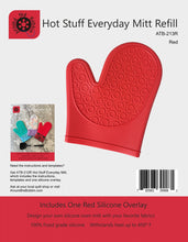 Load image into Gallery viewer, Hot Stuff oven mitt silicone overlay refill, or pattern including refill
