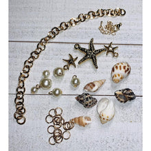 Load image into Gallery viewer, Seashell Charm Bracelet Kit
