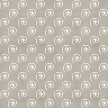 Load image into Gallery viewer, Coffee Chalk Steam Swirl Taupe by J. Wecker Frisch from Riley Blake fabrics
