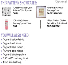Load image into Gallery viewer, Cut Loose Press Land of Liberty table topper kit
