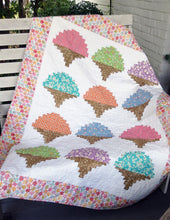 Load image into Gallery viewer, Cut Loose Press Ice Cream Cones Quilt pattern
