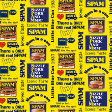 Load image into Gallery viewer, Spam life yellow CANVAS cotton duck
