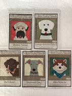 Dog breeds applique