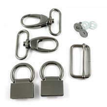 Load image into Gallery viewer, Double Flip Shoulder Bag Pattern and hardware
