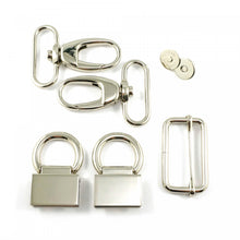 Load image into Gallery viewer, Double Flip Shoulder Bag Pattern and hardware
