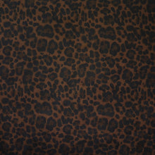 Load image into Gallery viewer, Leopard Black Walnut Faux Fur 1/2 yard

