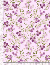 Load image into Gallery viewer, Majestic by Chong-A Hwang delicate Japanese Cherry Blossoms or Sakura from Timeless Treasures fabrics
