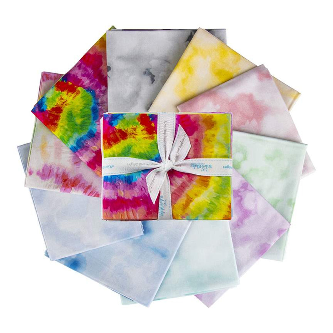 Tie Dye Fat Quarter Bundle from Riley Blake Designs