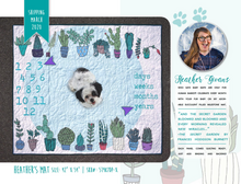Load image into Gallery viewer, Baby Milestone Mat by Heather Givans fabric panel
