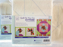 Load image into Gallery viewer, Just add fabric!  Quilt as you go express! Square in a square quilt
