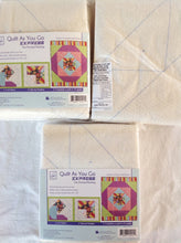 Load image into Gallery viewer, Just add fabric!  Quilt as you go express! Square in a square quilt
