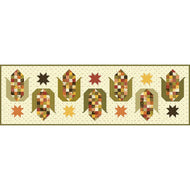 Awesome Autumn Lets Pop Some Corn Runner fabrics
