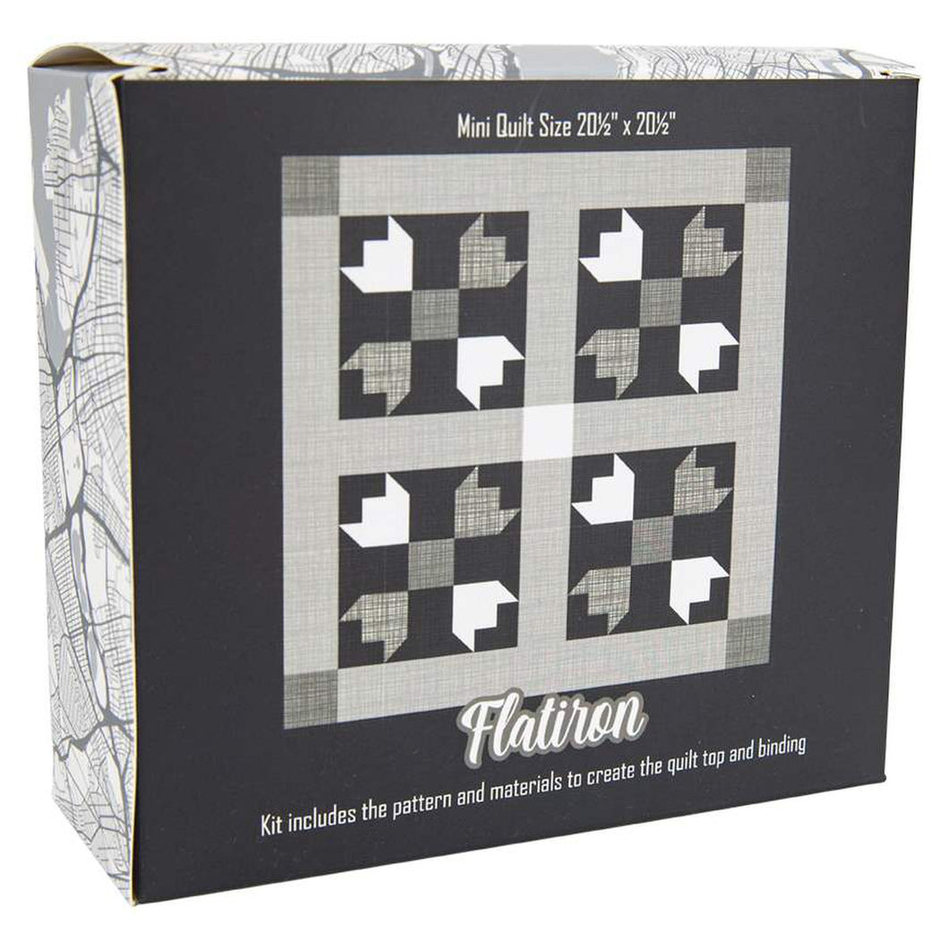 Flatiron Mini Quilt boxed kit designed by Christopher Thompson from Riley Blake