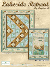 Load image into Gallery viewer, Lakeside Retreat throw quilt kit
