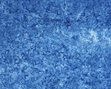 Load image into Gallery viewer, Koi and blossoms navy colorway batik from TransPac Hawaii
