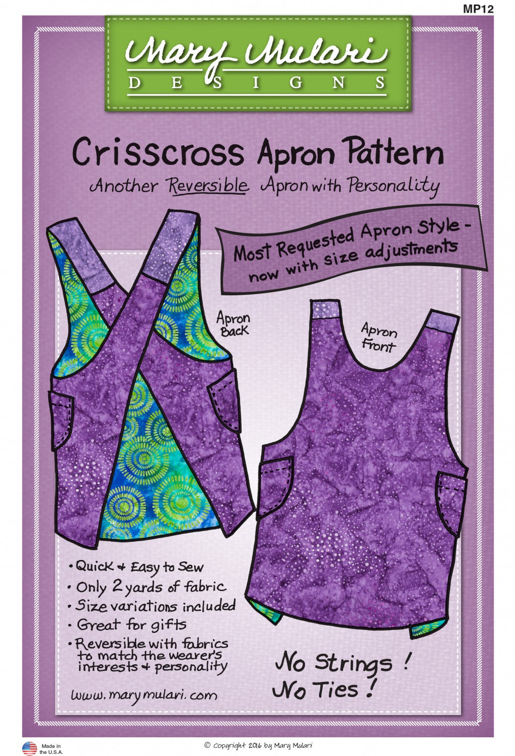 Crisscross Apron pattern