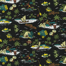 Load image into Gallery viewer, Ukulele, fishing, sailing, palms Hawaiian Style Island Paradise
