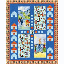 Load image into Gallery viewer, Joyful days scenic toss by Julia Cairns from Quilting Treasures
