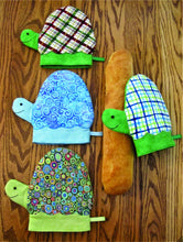 Load image into Gallery viewer, Myrtle the turtle potholder pattern
