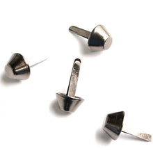 Load image into Gallery viewer, Four Dome Feet for purses, or Bucket Bag Gunmetal
