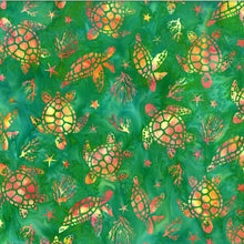 Load image into Gallery viewer, Bali batik strawberry daiquiri from Hoffman Fabrics

