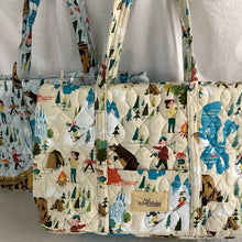 Load image into Gallery viewer, Utah Quilted Bag Cream colorway
