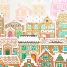 Load image into Gallery viewer, Wishwell Tinsel Town Gingerbread houses by Vanessa Lillrose &amp; Linda Fitch from Robert Kaufman
