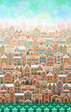 Load image into Gallery viewer, Wishwell Tinsel Town Gingerbread houses by Vanessa Lillrose &amp; Linda Fitch from Robert Kaufman
