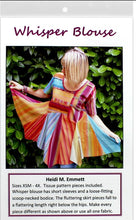 Load image into Gallery viewer, Designs By Heidi Whisper Blouse Pattern
