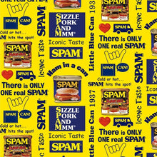 Load image into Gallery viewer, Spam life yellow CANVAS cotton duck
