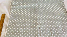 Load and play video in Gallery viewer, Coffee Chalk Steam Polka Dots Taupe by J. Wecker Frisch from Riley Blake fabrics
