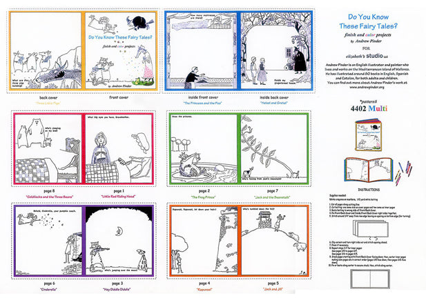 Do you know these fairy tales soft book panel